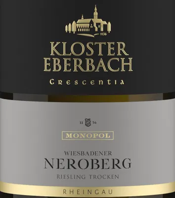 Produktbild von Wiesbadener Neroberg Riesling QbA trocken Crescentia 2023 Rheingau | Deutschland | 11% vol | 0,75 l