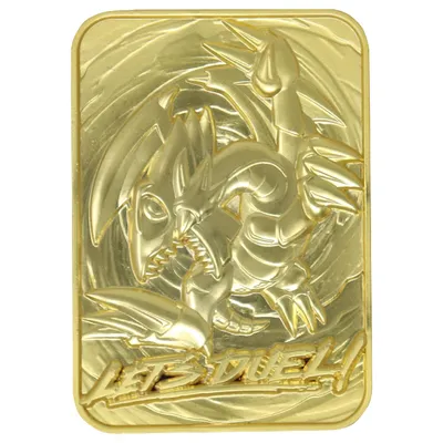 Obrázok produktu pre FaNaTtik Yu-Gi-Oh! replika karty Blue Eyes Toon Dragon (pozlátená) FNTK-KON-YGO33G