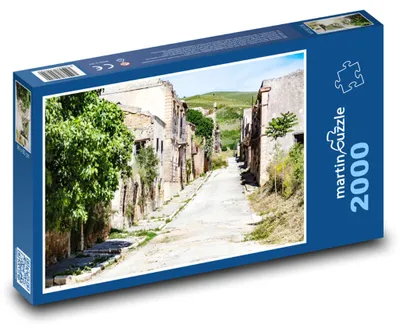 Zdjęcie produktu dla Puzzle 2000 Sycylia - Historyczne ulice - martinpuzzle