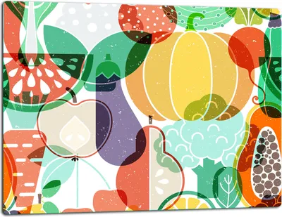 Produktbild von Glasschneidebrett Herdabdeckplatte Glaskeramikkochfeld Universal 52x40 cm Art Obst