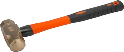 Produktbild von Bahco Vorschlaghammer mit Kupferberyllium-Kopf und Fiberglas-Griff, funkenfrei, 3 kg