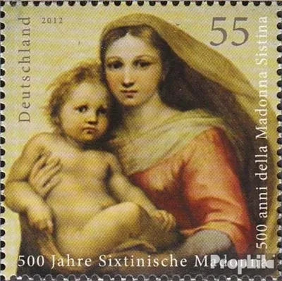 Produktbild von Briefmarken BRD (BR.Deutschland) 2012 Mi 2919 (kompl.Ausg.) postfrisch Sixtinische Madonna