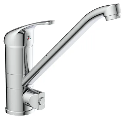 Produktbild von SCHÜTTE Küchenarmatur ULTRA, Wasserhahn Küche mit Geräteanschluss für Geschirrspüler, Mischbatterie Küche, Chrom