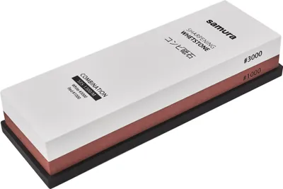 Produktbild von Samura Dual Grit Schrf- und Polierstein #1000/#3000 - Premium Japanischer Stahl Kchenmesser Pflegewerkzeug