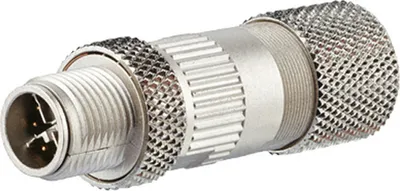Produktbild von METZ CONNECT E-DAT M12 X-codiert, feldkonfektionierbarer Stecker