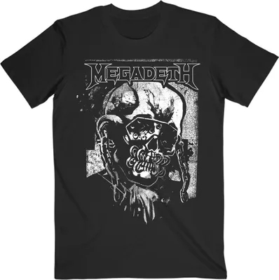 Produktbild von Megadeth - "Hi-Con Vic" T-Shirt für Herren/Damen Uni RO502 (XL) (Schwarz)