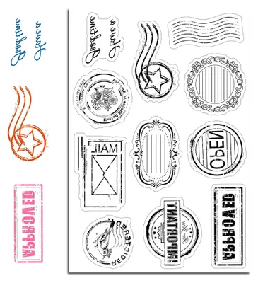 Produktbild von Vintage-Poststempel-Etikett, Klarer Gummistempel, Retro-Reisefilmrahmen, Transparente Silikonsiegel, Stempel für Journaling, Kartenherstellung, DIY, Scrapbooking, Fotorahmen