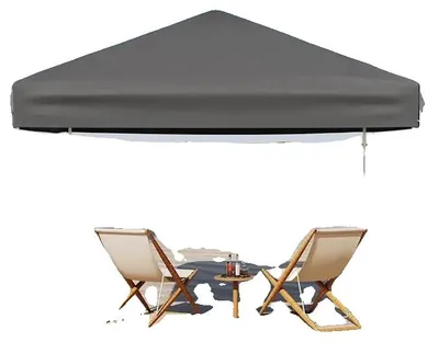 Produktbild von Pavillon, Sofortaufbau, UV-Schutz, grau