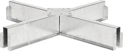 Produktbild von Suncomfort by Glatz Sonnenschirmständer Ständerkreuz M4 für 12 Platten 40x40x4cm, 180kg Stahl feuerverzinkt, für Schirm Gastrofit 400x400cm