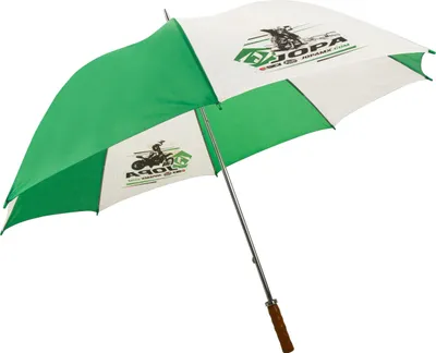 Image de Parapluie Impliva Vert-blanc Moto1 Vert