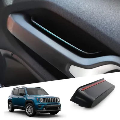 Immagine prodotto di Organizzatore per la console centrale in ABS, compatibile con Jeep Renegade, modelli dal 2015 al 2025