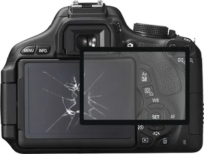 Immagine prodotto di Pellicola protettiva per Canon Nikon, pellicola antiurto 9H, protezione per display, dimensioni: Canon EOS 60D / EOS 600D