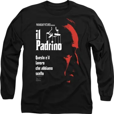 Obrázek produktu pro The Godfather - Tričko "Italian Profile" pro muže/dámy Uni TV10983 (XXL) (Černá)