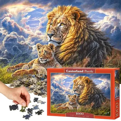 Zdjęcie produktu dla CASTORLAND Puzzle 1000el. Jaki ojciec taki syn
