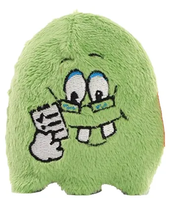Immagine prodotto di Mbw - Peluche antistress "MiniFeet" LT6077 (taglia unica) (verde)