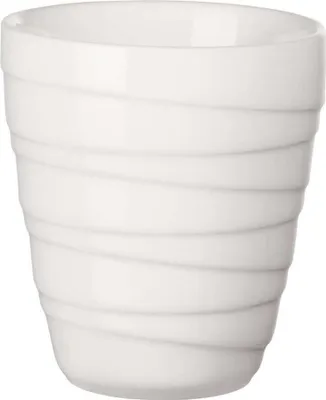 Obrázek produktu pro ASA termo hrnek kroucený, bílý THERMO D. 8,4 cm, V. 9,5 cm, 0,2 l., dvoustěnný 33703024 Novinka 2020  Speciální nabídková sada obsahuje 4 x uvedený předmět a dárek + dar