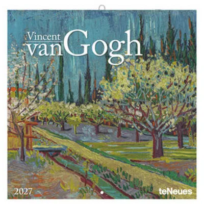 Produktbild von teNeues Wandkalender Vincent van Gogh 2027, 30 x 30 cm, 12 Meisterwerke, 6-sprachig