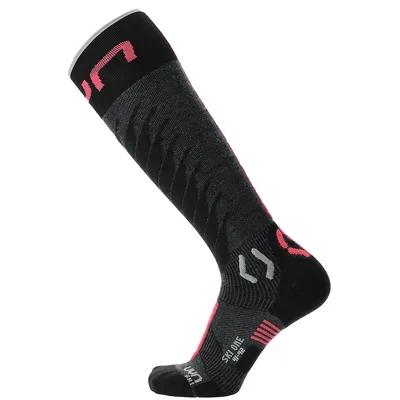 Zdjęcie produktu dla UYN One Merino Skisocken Damen anthracite/pink 37-38