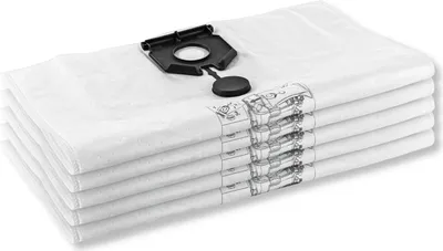 Produktbild von 5 Original Kärcher Vlies-Staubsaugerbeutel für NT 40/1 Tact Te H Filtertüten