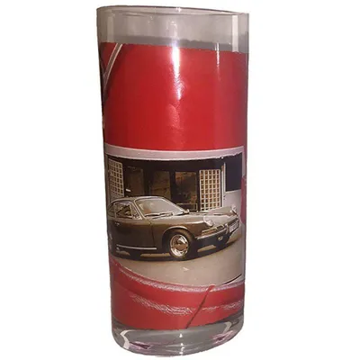 Produktbild von Porsche Longdrinkglas 1964 - 911 901 Longdrinkglas Sammlertasse 300ml Gläser Set, Limited, aus hochwertigem Kristallglas, Trinkglas, Sammlerstück