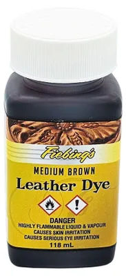 Produktbild von Fiebings Lederfarbe auf Alkoholbasis Mittelbraun 118ml