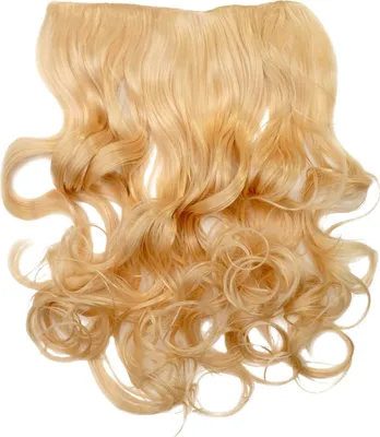 Produktbild von WIG ME UP Haarverlängerung 5 Clips lockig Lichtblond WH5008-180C-613