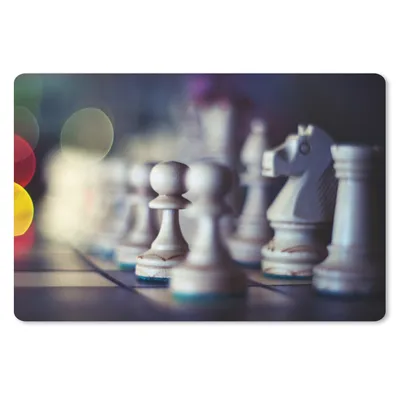 Produktbild von MuchoWow® Mauspad Mousepad Ein Brett mit Schachfiguren 27x18 cm - Mousepads - Maus Mat - Pad - Mausunterlage - Büroartikel - Desk Matten