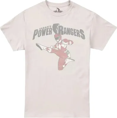 Image de Power Rangers - T-shirt pour homme TV2089 (XL) (Naturel)
