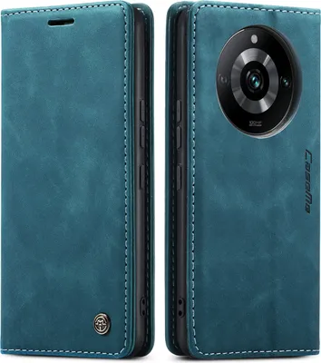 Image de Realme 11 Pro Case, RetroPolyuréthaneLeather Case with Stand Function for Realme 11 Pro/ Realme 11 Pro+ blue