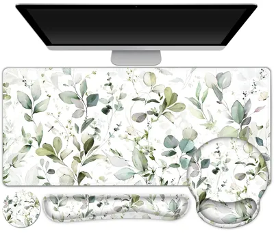 Produktbild von Ergonomisches Mauspad-Set 4-in-1 mit Handgelenkauflage
