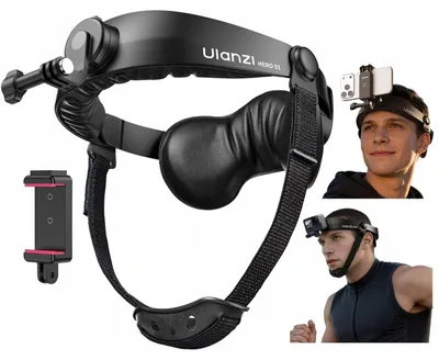 Imagen del producto de Soporte para la cabeza para cámara GoPro DJI Insta360 + soporte para teléfono de 360° ULANZI / HERO 01 / SKU: C098