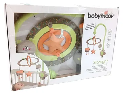 Produktbild von Babymoov Musikspielbogen Baby Spielzeug A033206 Mandelgrün Schlafhilfe Motorik
