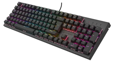 Produktbild von GENESIS NKG-2179, Kabelgebunden, USB, Mechanischer Switch, QWERTZ, RGB-LED, Schwarz
