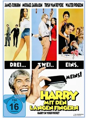Obrázek produktu pro PLAION 1113091, Film, DVD, Německý, Angličtina, 99 min, Harry in your pocket, Komedie