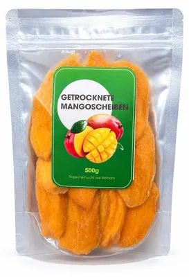 Produktbild von Öz Natur | Getrocknete Mangoscheiben Juicy 500g