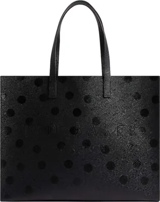 Produktbild von Ted Baker Shopper Dotee Polka Dot Icon Bag Black schwarz