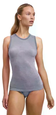 Image de T-shirt de sous-vêtement pour femmes FALKE, modèle Wool-Tech Light, manches longues, en laine et matière fonctionnelle