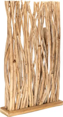 Produktbild von RAUMTEILER "TEKEA" | 130 cm, Teakholz | Äste Paravent