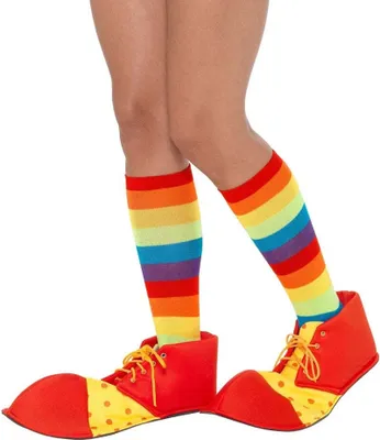 Produktbild von Clown Schoenovertrekken Rood-Geel