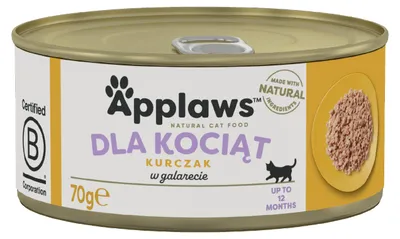 Zdjęcie produktu dla Applaws Karma dla Kota Kurczak Kitten Mokra 70g