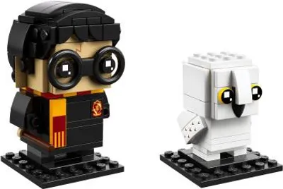 Obrázek produktu pro LEGO BrickHeadz Harry Potter & Hedwig, Sada na stavění, 10 rok/roky, 180 kusů, 18 g
