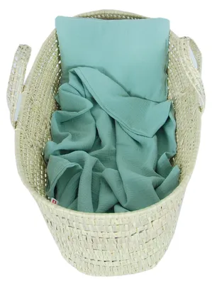 Produktbild von BabyLux Leichte Musselin-Decke mit Kissen Sommerlich