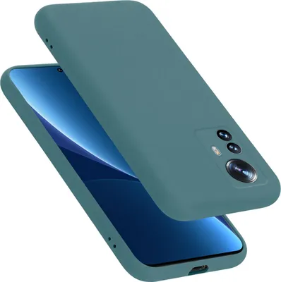 Image de Cadorabo Housse pour Xiaomi 12 PRO Housse en vert Housse pour téléphone portable Case Cover TPU Etui