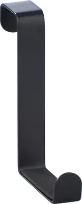 Produktbild von Türgarderobenhaken Schwarz matt 4er Set