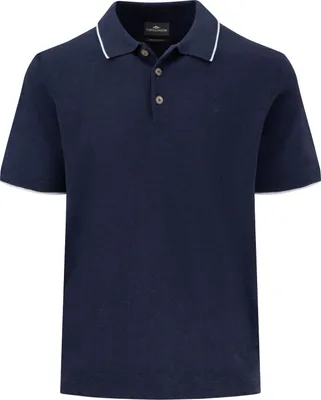 Produktbild von FYNCH-HATTON Polo, Baumwolle Linen 690 navy M
