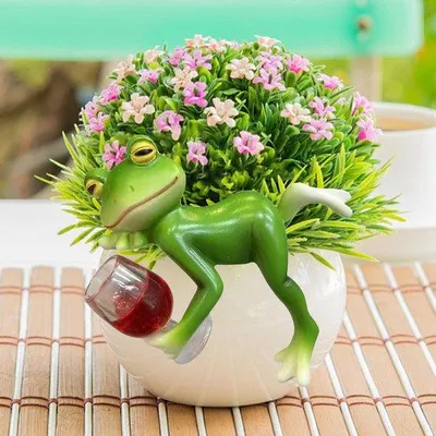 Immagine prodotto di Ranocchie in plastica per interni ed esterni in colori vivaci