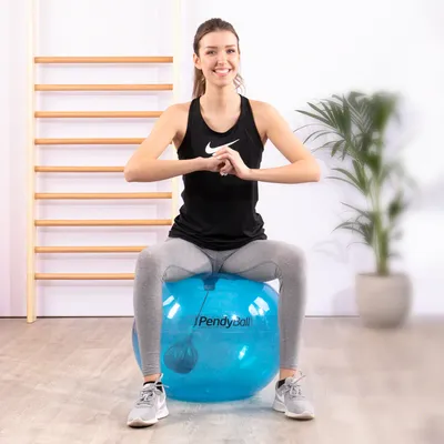 Produktbild von Original Pezzi® Pendyball, 4kg - blau-transparent