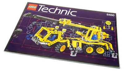 Produktbild von 1x Lego Technic Bauanleitung Buch Construction Pneumatik Kran 8460