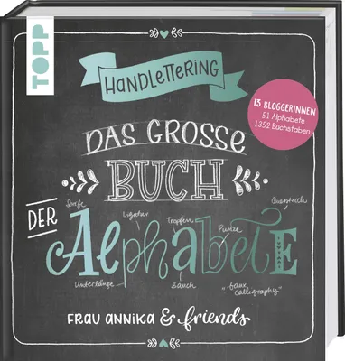 Produktbild von Handlettering. Das große Buch der Alphabete