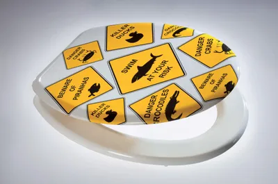 Obrázok produktu pre siège wc lbl Danger